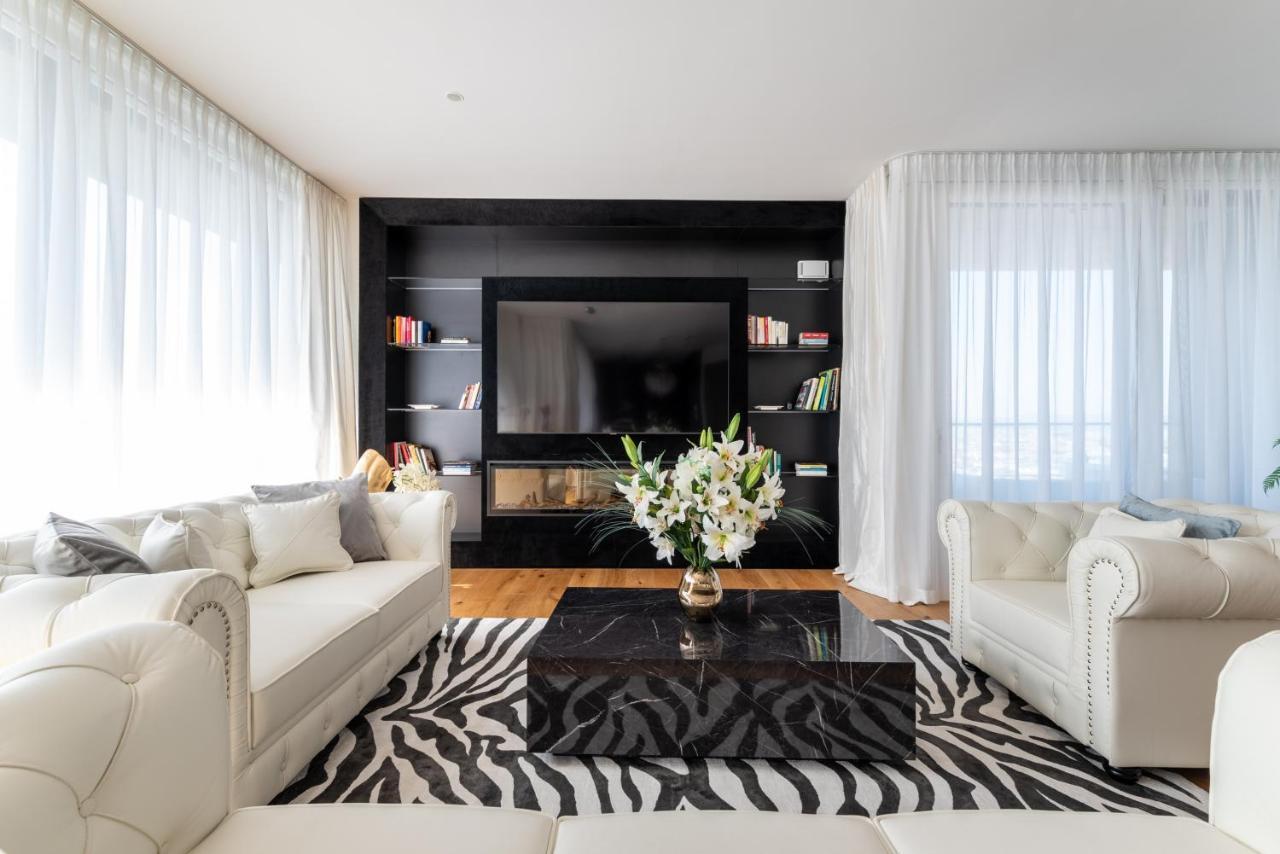 Exclusive 2Br Skyline Penthouse By Hm Lägenhet Wien Exteriör bild